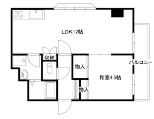 KTD富士見町【2階】の間取り