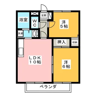 パラストyI【1階】の間取り