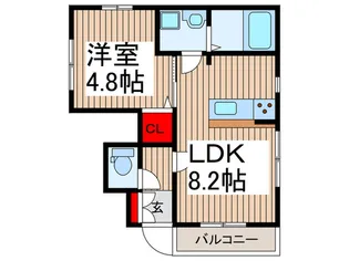 Maison de Lys【1階】の間取り