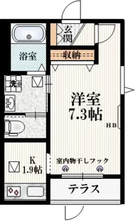 TRUST MAISON【1階】の間取り