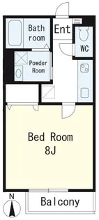 ウェルハイム氷川台【2階】の間取り