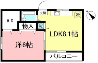 サンハイツ壱番館【1階】の間取り