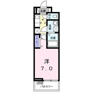 ガーデンハウス・KII【2階】の間取り