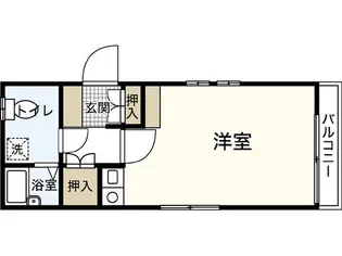 GH COURT 2nd【1階】の間取り