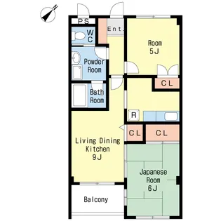 ビエント・エム【3階】の間取り