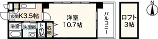 第13平勝ビル【2階】の間取り