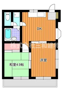 ホワイトヒル【1階】の間取り