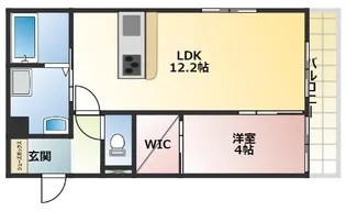 プラム【1階】の間取り