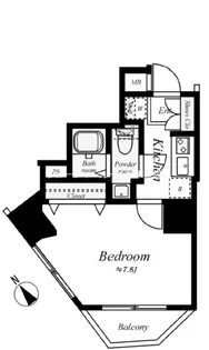 メイクスデザイン入谷【3階】の間取り