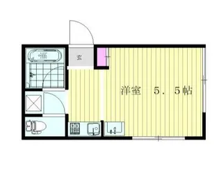 スマートコンパクト栄町【2階】の間取り