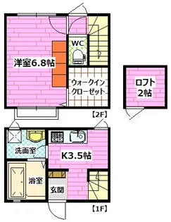 CASA GRANO(カーサグラーノ)の間取り