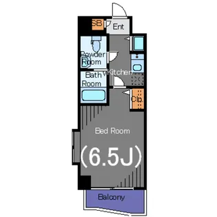 グランド・ガーラ高輪【9階】の間取り