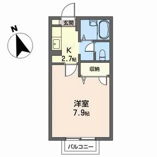 Prestige【2階】の間取り
