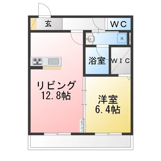 ドリーミオ針崎【3階】の間取り