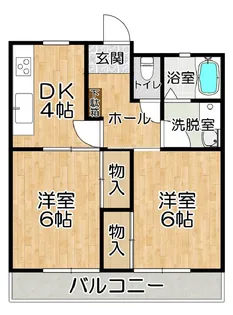 フラワーパーク佐藤【4階】の間取り
