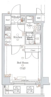 グラントゥルース板橋本町【4階】の間取り