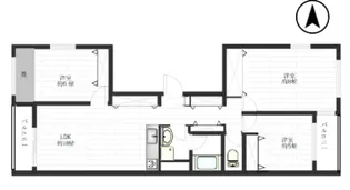 高村ビル【5階】の間取り