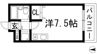 RIO花屋敷【2階】の間取り
