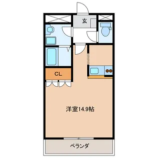 ハイム・ルミナス【2階】の間取り