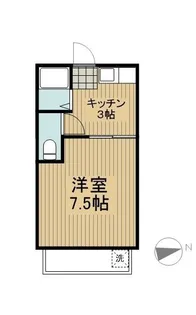 ハイムポロニア【1階】の間取り