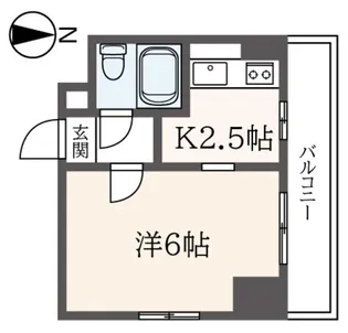アセントマウンテン容湖【4階】の間取り