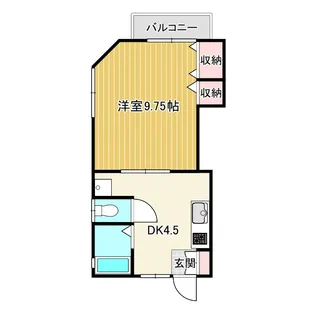 メゾンE【1階】の間取り