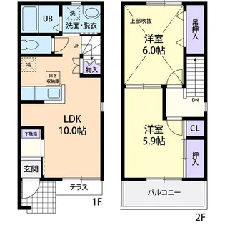 ハイトスコーポの間取り
