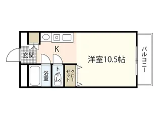 アルバパッソ【4階】の間取り