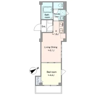 リテラグローヴ【3階】の間取り