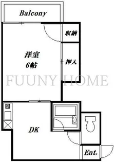 目黒コーポビアネーズ【4階】の間取り