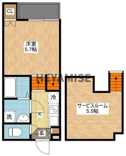 ヴィオラ清水町【2階】の間取り