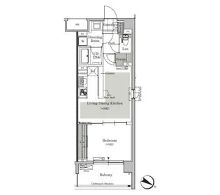 パークキューブ西ヶ原ステージ【2階】の間取り