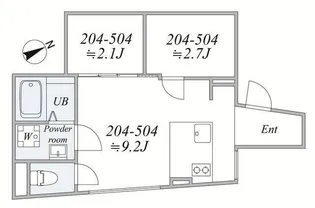 trias280【4階】の間取り