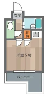 シャルマンフジ住吉壱番館【1階】の間取り