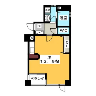 アーバンポイント新栄【2階】の間取り