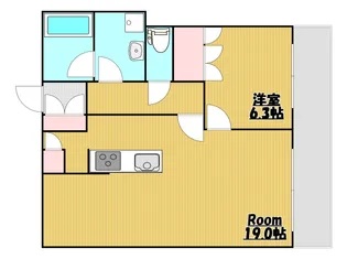 ザ・広島タワー【18階】の間取り