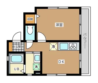 アレットK【3階】の間取り
