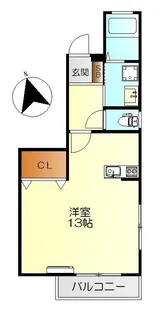 Kハイツ【3階】の間取り