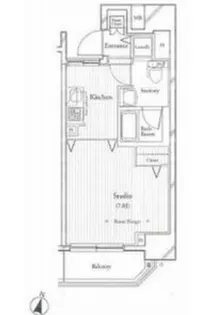 フィットエル仙台一番町【11階】の間取り