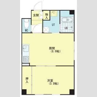 エクセレント33(北33東16)【4階】の間取り