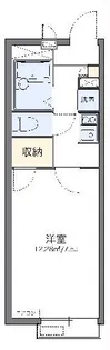 レオパレス高伸【2階】の間取り