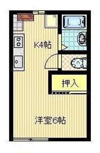 ビクトリーハウスII【2階】の間取り