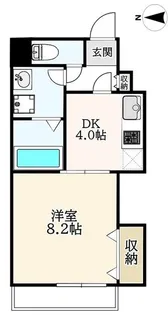 五番館【3階】の間取り