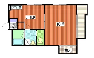 イーストハウス【2階】の間取り