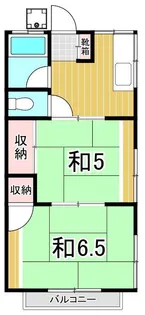 伊藤ハイツ【2階】の間取り