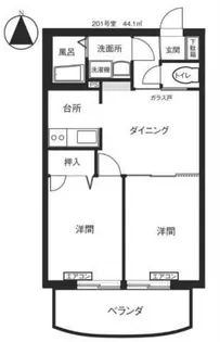 ステインバァウ【2階】の間取り