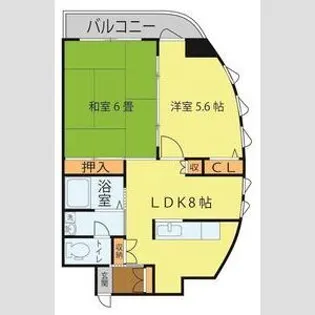 第1ジーオンビル【3階】の間取り
