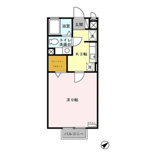 グランシャリオ藤【2階】の間取り
