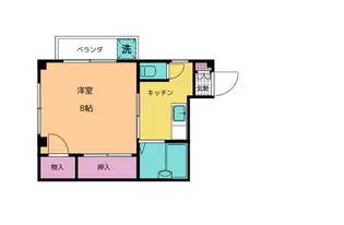 メゾン砂山【2階】の間取り