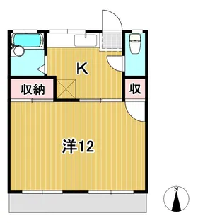有明荘【2階】の間取り
